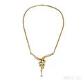 18kt Gold and Diamond Necklace