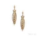 Victorian Gold Earpendants