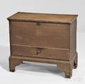Shaker Brownpainted Pine Onedrawer Chest