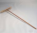 Shaker Salmonpainted Wooden Rake