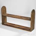 Shaker Large Pine Hanging Shelf