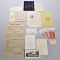 Group of Shaker Ephemera Including Broadsides Labels etc