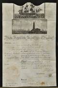 Jefferson Thomas 17431826 Ships Passport Signed February 1805 Countersigned by James Madison 17511836