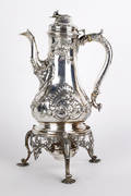Samuel Kirk silver coffee pot ca 1828