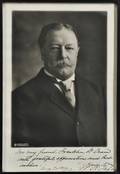 Taft William Howard 18571930 Photograph Signed 20 August 1912