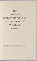 Williams William Carlos 18831963 The Complete Collected Poems Signed Copy