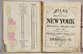Atlas of the City of New York Borough of Manhattan Volume Three 59th Street to 110th Street