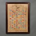 PRIVATE SIGNALS of the MERCHANTS of BOSTON Chromolithograph
