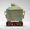 Jadeite Covered Censer