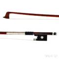 German Nickelmounted Violin Bow L Bausch c 1900