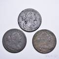 Three Draped Bust Large Cents