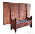 Large Pine Hutch Table