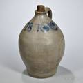 Cobaltdecorated Stoneware Jug