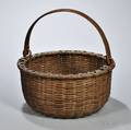 Woven Splint Swing Handle Basket