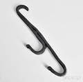 Wrought Iron Double SHook