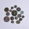 Sixteen Mostly Ancient Coins