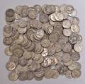 Large Group of Mostly US Silver Coins