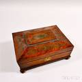 Rosewood Brassinlaid Game Box