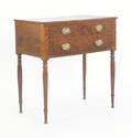 Massachusetts Sheraton mahogany server ca 1815