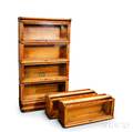 GlobeWernicke Co Oak Sixstack Barrister Bookcase