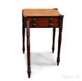 Federal Mahogany Worktable