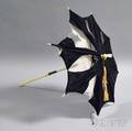 Black Silk and Whale Bone Parasol