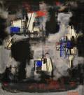 Jun Dobashi Japanese 19101978 Untitled Abstraction