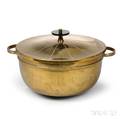 Tommi Parzinger 19031981 Lacquered Brass Chafing Dish for Dorlyn Silversmiths