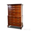 Chippendalestyle Mahogany Chestonchest