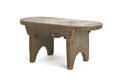 Pennsylvania painted pine foot stool