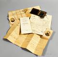 Group of Vandenburgh Family Ephemera