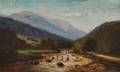 Frank Henry Shapleigh American 18421906 Mount Washington from Glen Road Jackson
