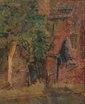 Alfredo Helsby Chilean 18621933 The Cozy House Front