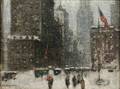 Guy Carleton Wiggins American 18831962 New York Winter