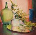 Gerrit Albertus Beneker American 18821934 Still Life  Scotch Broom