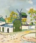 lise Maclet French 18811962 Moulin De La Galette