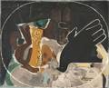After Georges Braque French 18821963 Pichet et oiseau