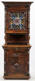 NORTHERN EUROPEAN WALNUT CUPBOARD