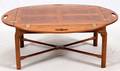 ELM  CHERRY WOOD BUTLER COFFEE TABLE