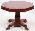 FEDERAL STYLE MAHOGANY PEDESTAL TABLE