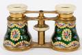 FRENCH ENAMEL OPERA GLASSES C 1870