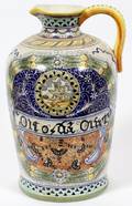 MAJOLICA POTTERY PITCHER