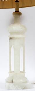 SINGLELIGHT ALABASTER LAMP