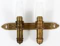 BRASS  GLASS RAILROAD LAMPS