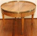BAKER FURNITURE CO WALNUT COCKTAIL TABLE