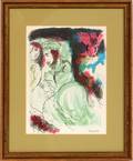AFTER MARC CHAGALL COLOR LITHOGRAPH