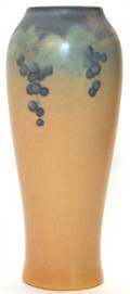 ROOKWOOD VELLUM POTTERY VASE 1914