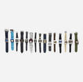 Pierre Cardin   collection of fifteen watches from the Espace Watch Line