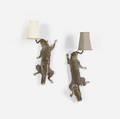 Alex Randall   Squirrel Wall Light pair