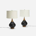Tony Paul   table lamps pair